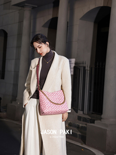 杰森柏奇2025新款女包高级感小众链条腋下包时尚百搭单肩斜挎包潮