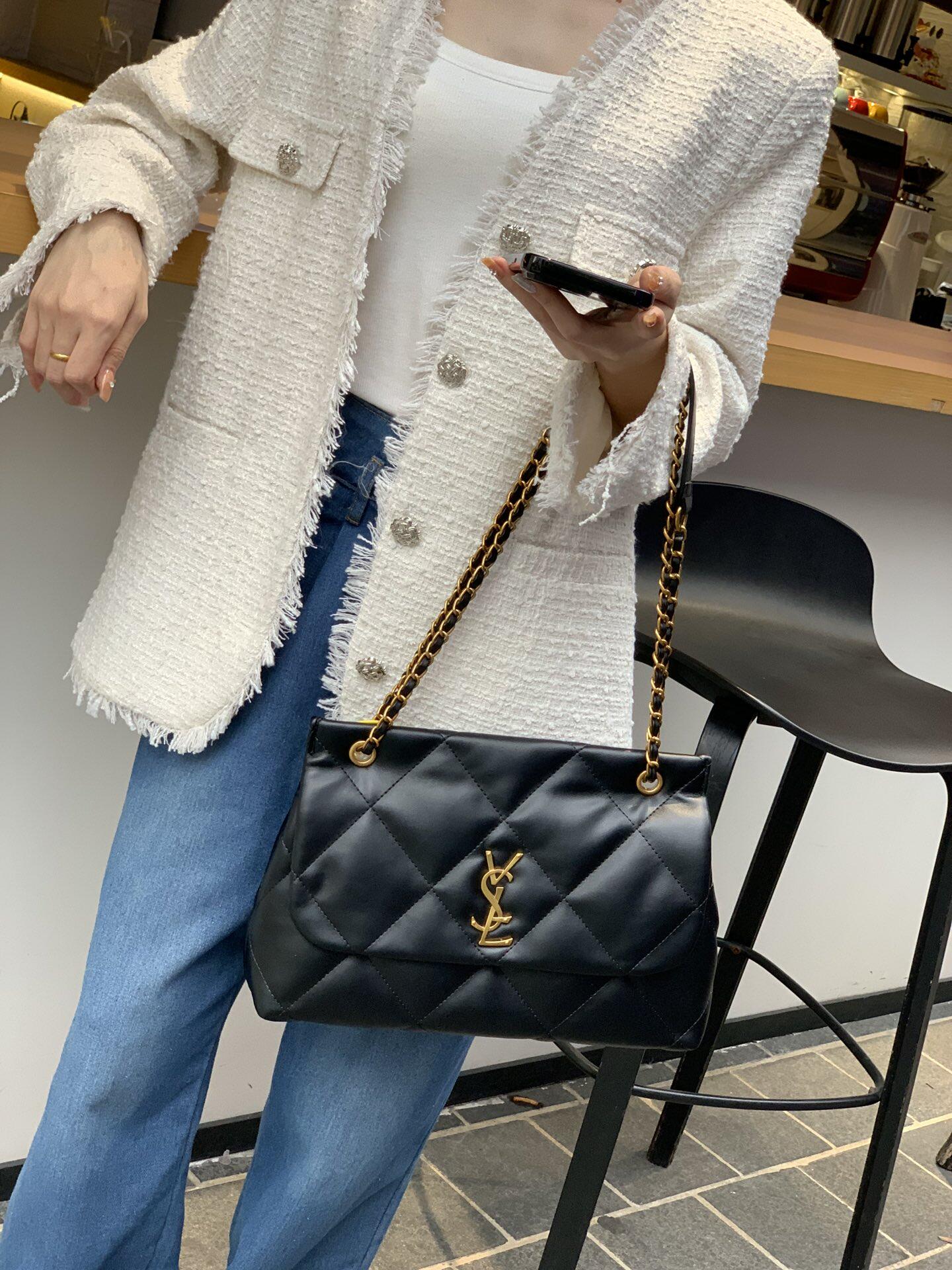 高级感女包欧曼菱格链条包百搭