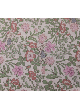 Lib*ty彼*兔联名100支长纤棉幅宽138cm【QB068008-1】定制不退换