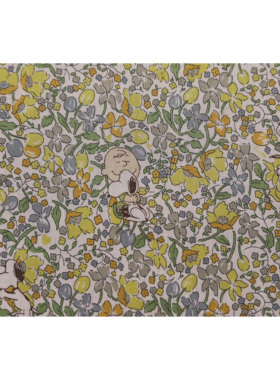Lib**ty 史努比100支长纤棉幅宽138cm【QB068009-1】定制不退换