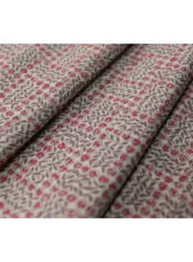 【105222-1】Lib*rty Sleeping rose睡玫瑰80支高密棉面料