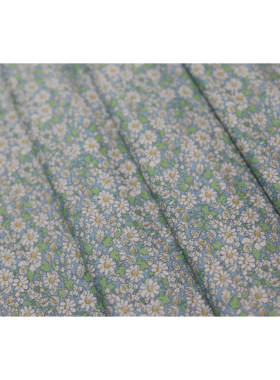 【068069-1】Lib**ty小雏菊100支长纤棉幅宽138cm，定制不退换