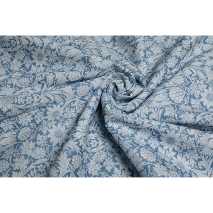 Lib**ty 青花瓷100支长纤棉 幅宽138cm【QB068001-1】定制不退换