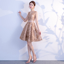 礼服名媛连衣裙 宴会派对小礼服显瘦洋装 晚礼服女2025新款 短款