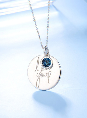 个性轻奢S925银高级感vintage欧美复古风小众高颜值纯银项链吊坠