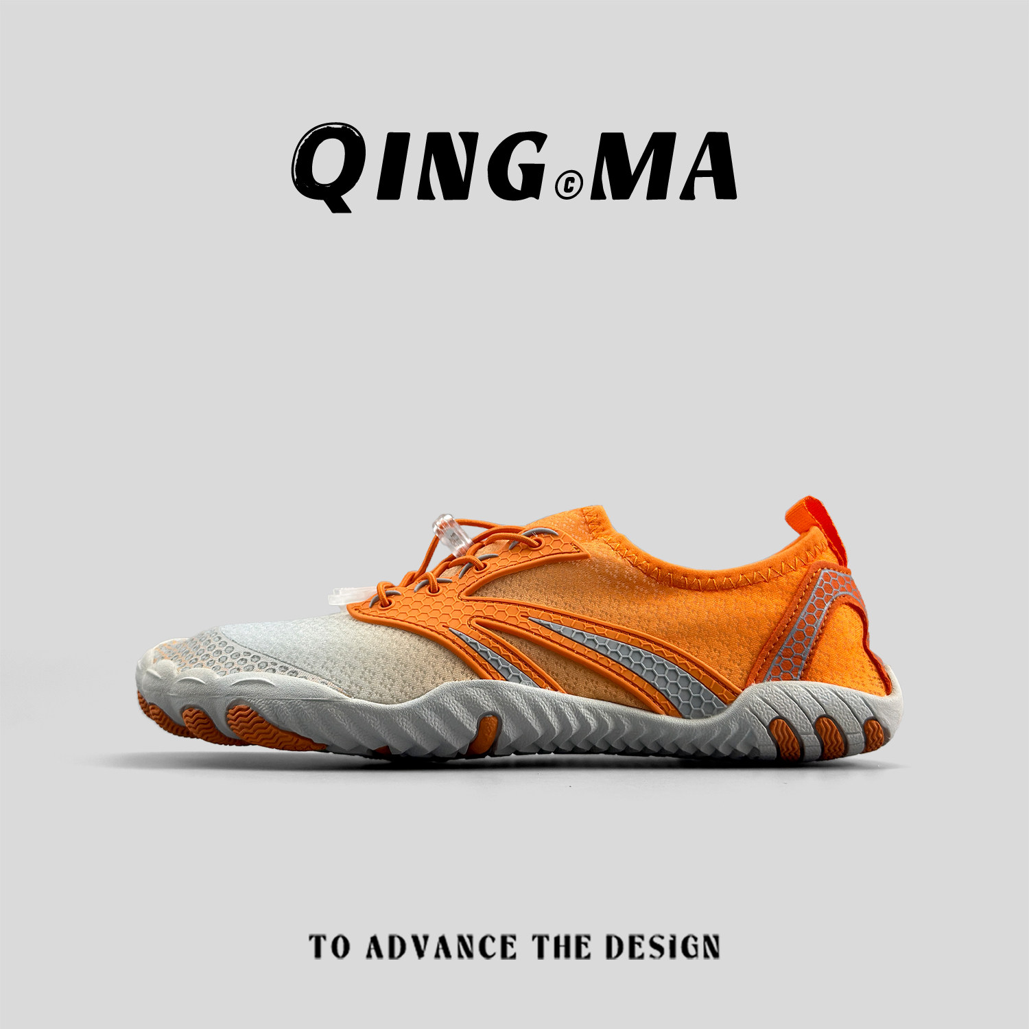 外贸男女透气网面鞋沙滩玩水速干鞋拼色健身轻便运动赤足休闲鞋