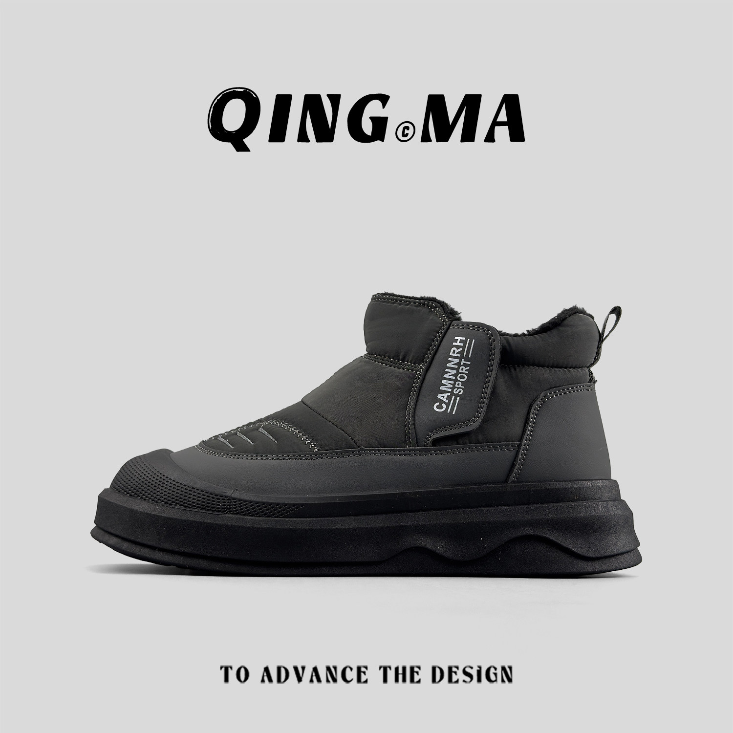 外贸男士冬季保暖雪地靴男高帮加厚防水耐磨加厚户外休闲棉鞋,流行男鞋,时尚雪地靴,淘宝优惠券,粉丝福利购,淘宝优惠卷