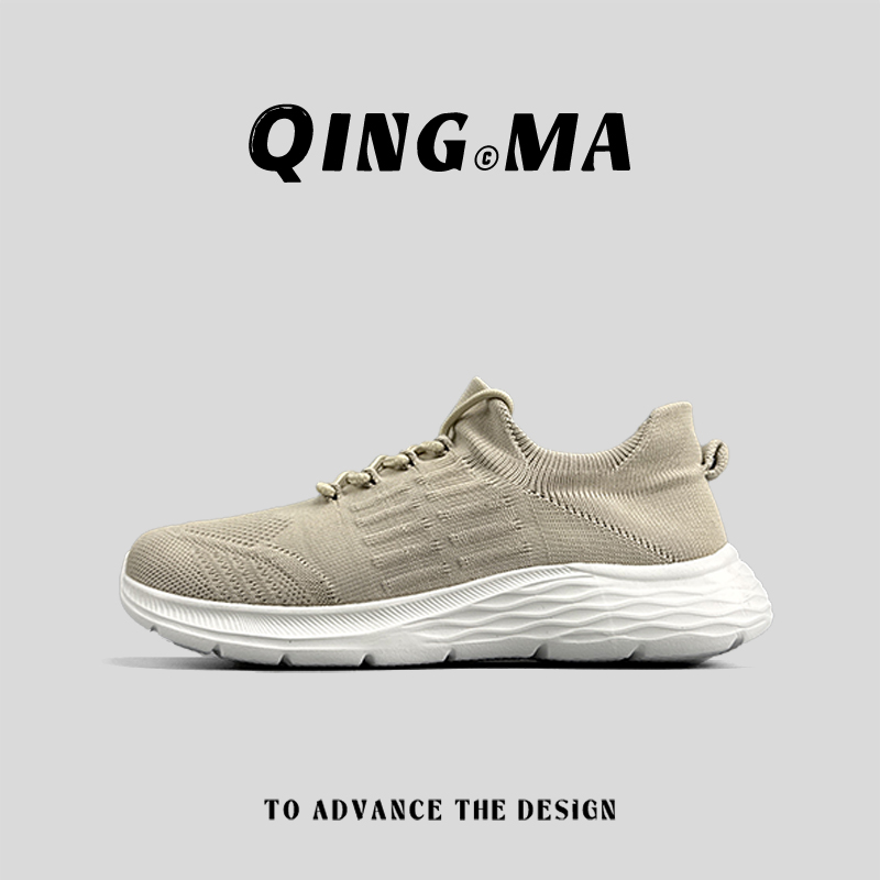 夏季透气防滑防臭网面休闲运动鞋