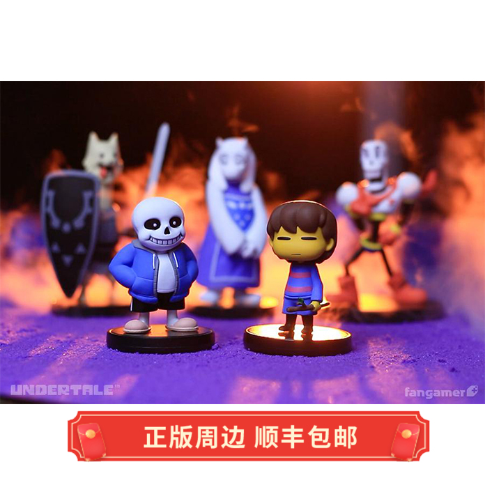 正版传说之下玩偶手办Sans