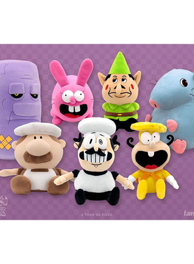 正版 现货 披萨塔 各角色 Brick  笨鼠鼠 毛绒娃娃 Fangamer