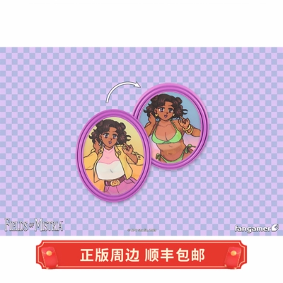 正版 运输中 米斯特里亚牧场 Reina 透镜式徽章 扣针 Fangamer