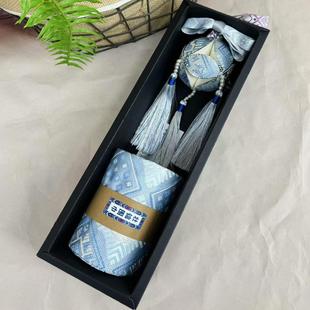 广西靖西绣蕴坊纯手工壮锦绣球伴手礼情人节壮美绣球围巾套盒