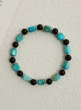 JUZITU天然原创原矿绿松石手饰