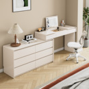 斗柜梳妆台卧室实木化妆柜2025新款 小户型化妆桌梳妆镜床尾书桌子