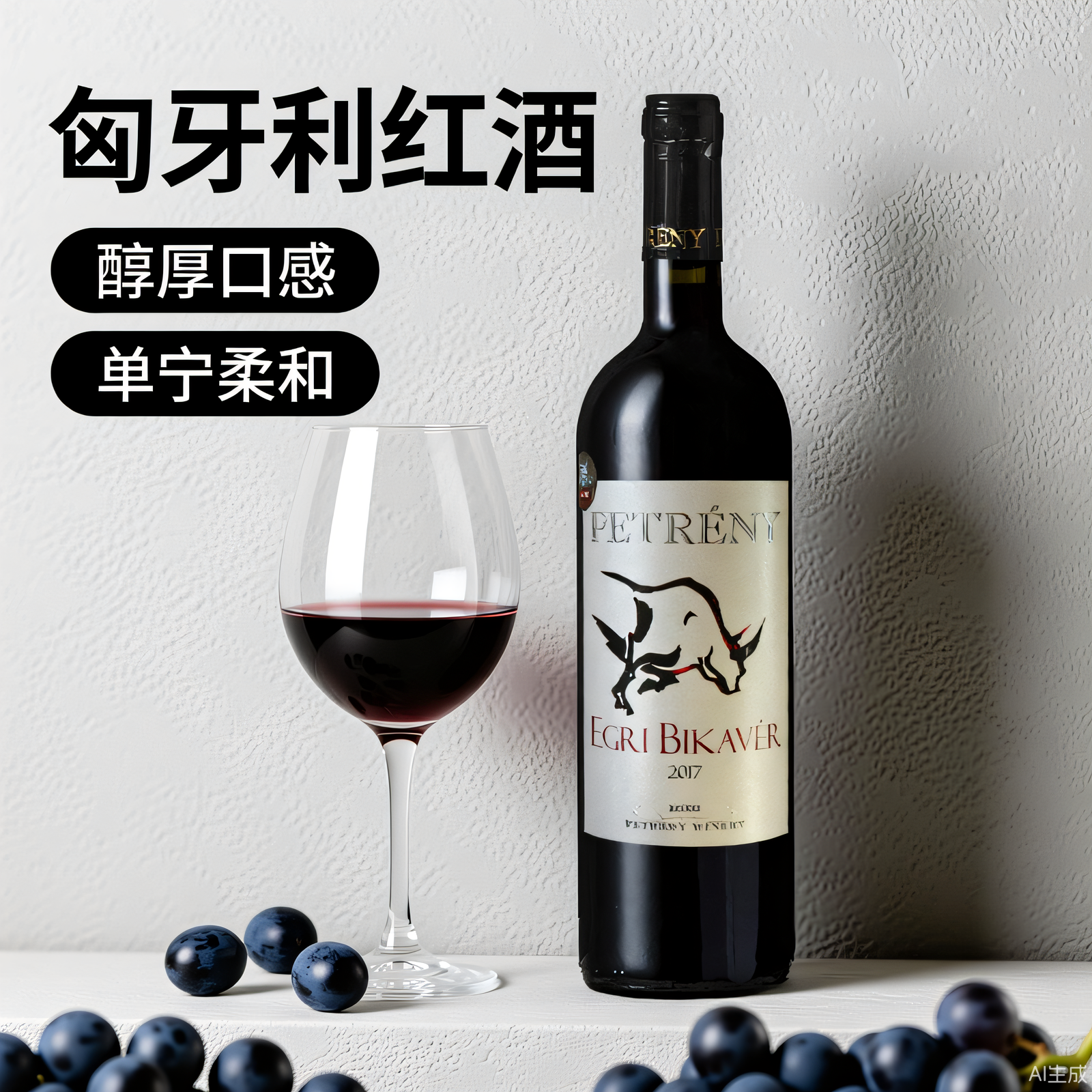 匈牙利国酒 原瓶进口红酒 埃格尔公牛血干红葡萄酒橡木桶陈酿红酒