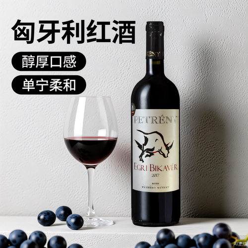 匈牙利国酒 原瓶进口红酒 埃格尔公牛血干红葡萄酒橡木桶陈酿红酒