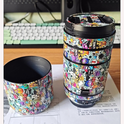 适用于富士70300贴纸XF 70-300 F4-5.6镜头保护贴膜防刮改色无痕