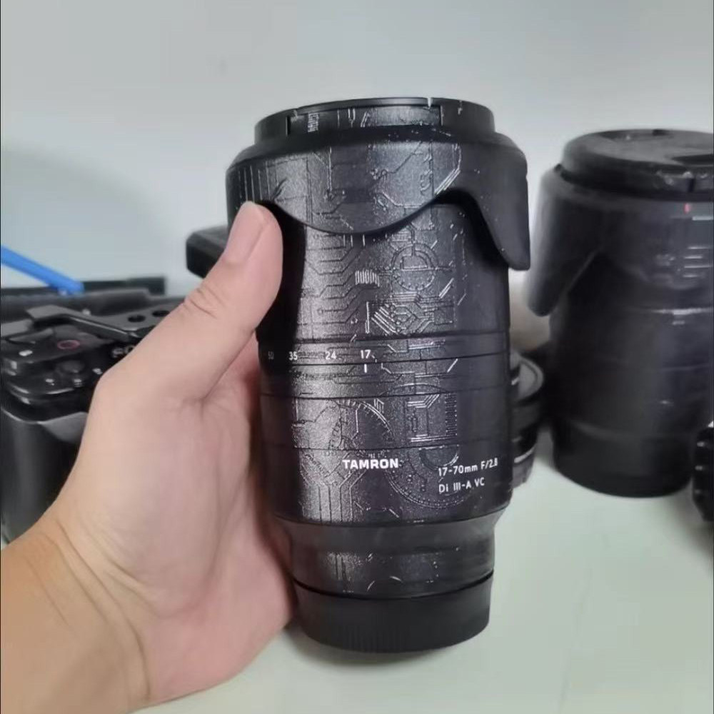 适用腾龙17-70 F2.8镜头保护贴膜1770贴纸索尼富士口防刮改色无痕图片