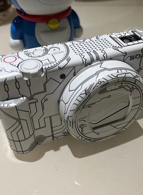 适用索尼相机贴纸RX100 II M4 M5 M6 M7贴膜ZV-1II ZV1 RX100VA