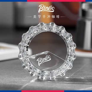 摩卡壶布粉器单阀双阀通用接粉器配件压粉填粉器布粉神器