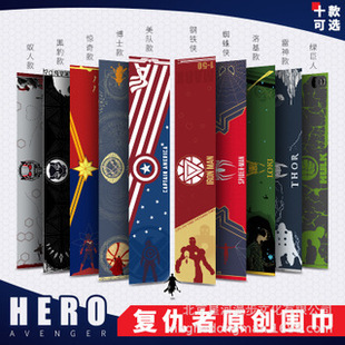 美漫蜘蛛侠联名围巾钢铁侠雷神美国队长复联同款 保暖 主题冬季