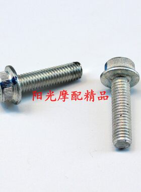 适用豪爵HJ125T-27A/AFR 虎鲨VX125下泵固定螺栓前制动钳紧固螺丝