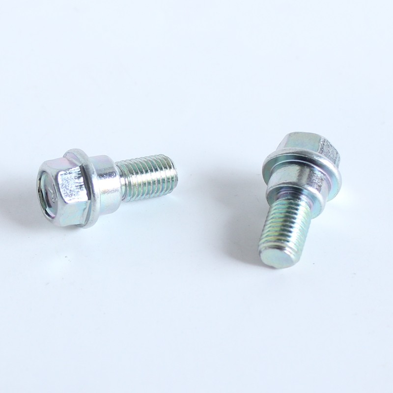 适用豪爵HJ125T-10H宇钻HJ125T-10K鹰钻主停车架螺栓大撑架螺丝