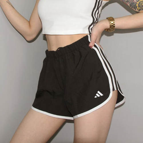 阿迪达斯短裤女裤夏季新款耐磨快干训练跑步休闲裤宽松轻薄运动裤