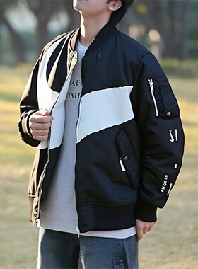 耐克双面穿外套棒球服