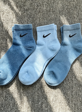 Nike耐克薄款透气中筒运动袜男女