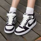 女鞋 Court时尚 秋季 NIKE耐克休闲鞋 新款 运动鞋 百搭中帮板鞋 子女