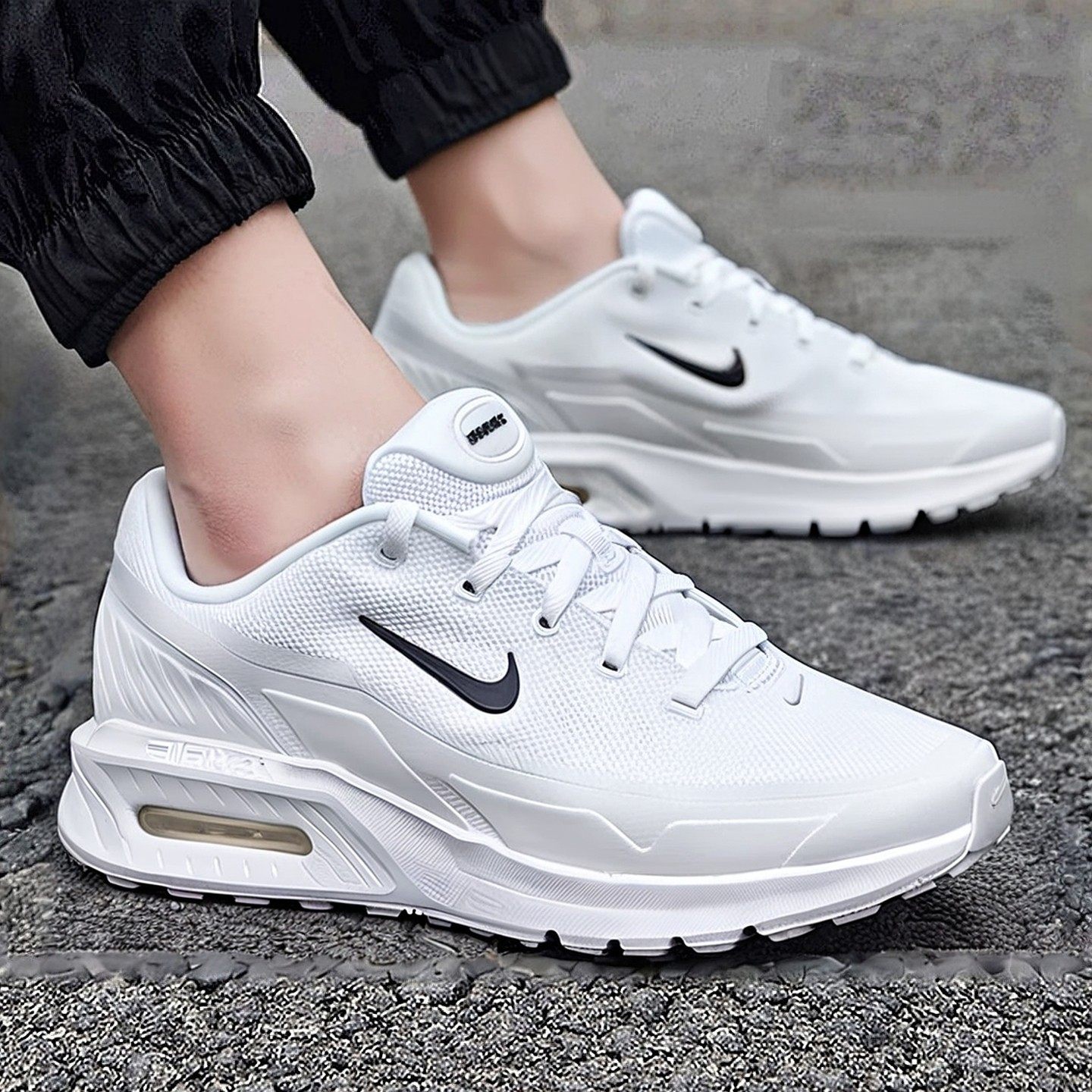 小白鞋耐克气垫鞋男鞋Nike运动鞋轻便透气慢跑缓震耐磨跑鞋休闲鞋