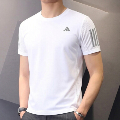 网眼速干短袖Adidas假一赔十