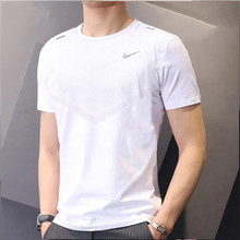 冰丝速干短袖Nike耐克正品训练男装跑步运动T恤新款透气休闲半袖