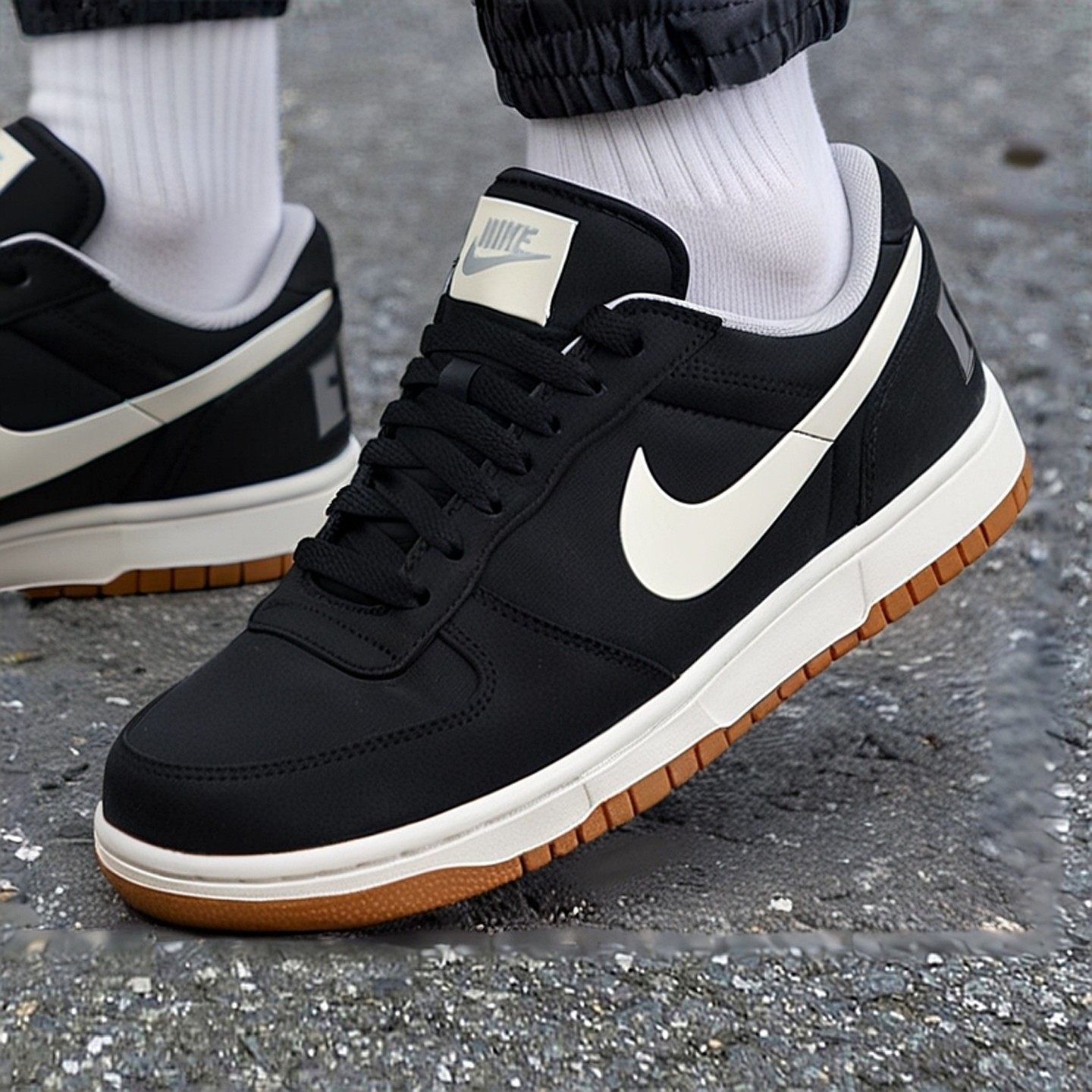 NIKE耐克小黑鞋板鞋男鞋Big Low低帮滑板鞋复古时尚运动休闲鞋,运动鞋new,运动休闲鞋,淘宝优惠券,粉丝福利购,淘宝优惠卷