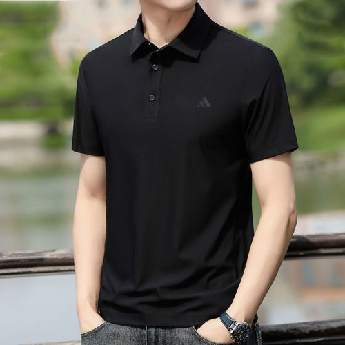 正品假一赔十翻领短袖男夏POLO衫