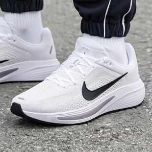 Nike耐克鞋子2026年新款跑步鞋透气白色网鞋男子运动鞋轻便训练鞋