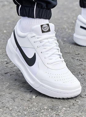 NIKE耐克白色板鞋男鞋新款复古经典轻便透气休闲网球运动鞋DV3258