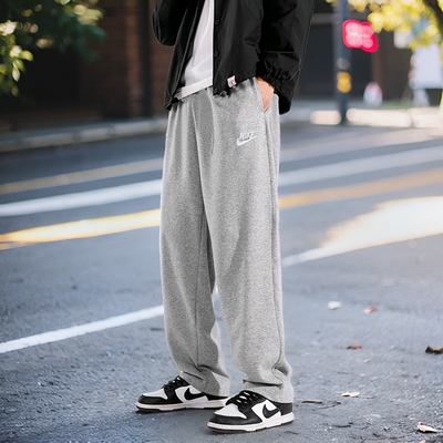 耐克官方正品纯棉运动长裤直筒裤