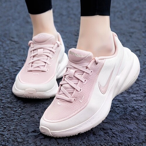 Nike耐克鞋子透气网面鞋春季新款运动鞋厚底女鞋轻便休闲鞋跑步鞋