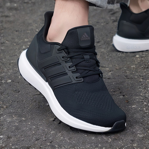 阿迪达斯男鞋秋季新款透气网面运动鞋黑武士耐磨慢跑缓震跑步鞋男