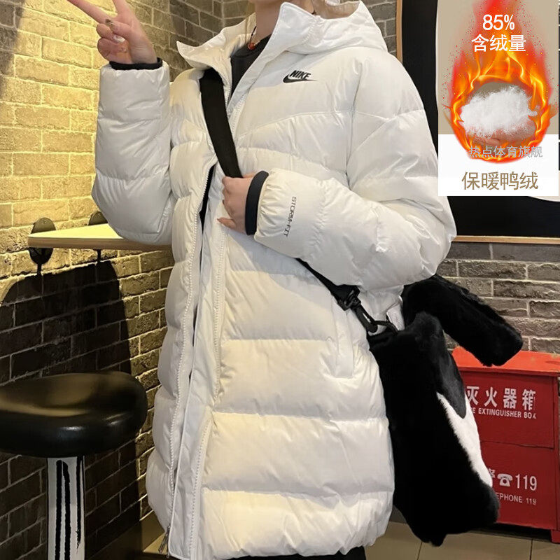 耐克官方正品中长款羽绒服运动装