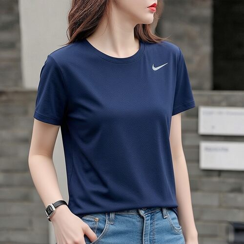 Nike耐克速干冰丝短袖新款运动T恤跑步健身训练上衣瑜伽服IB8899