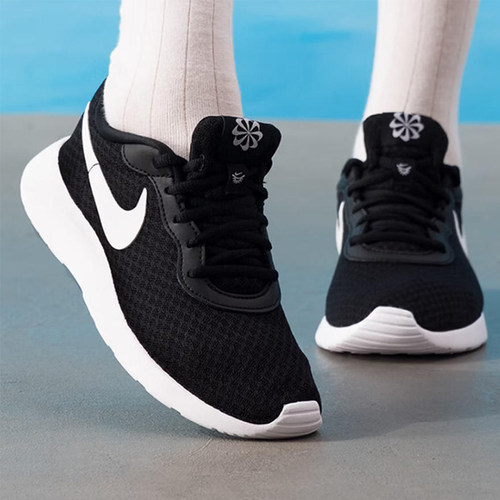 NIKE耐克正品女鞋春季新款黑色网面透气运动鞋慢跑鞋休闲鞋DV7786