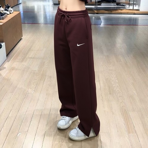 耐克官方正品加绒直筒长裤运动裤