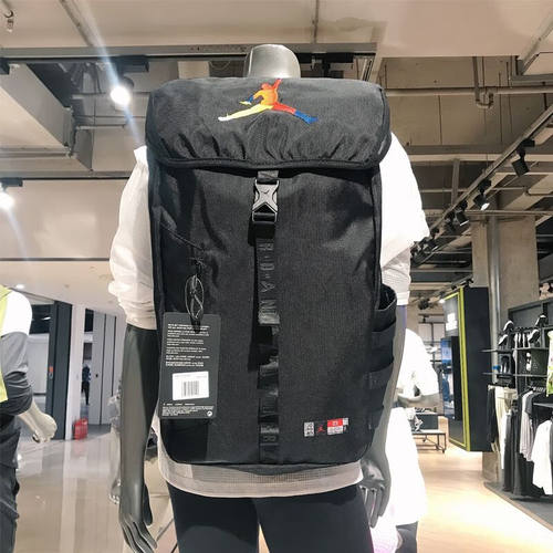 Jordan乔丹篮球背包正品AJ运动包男女双肩包新款训练包抽绳健身包 - 封面