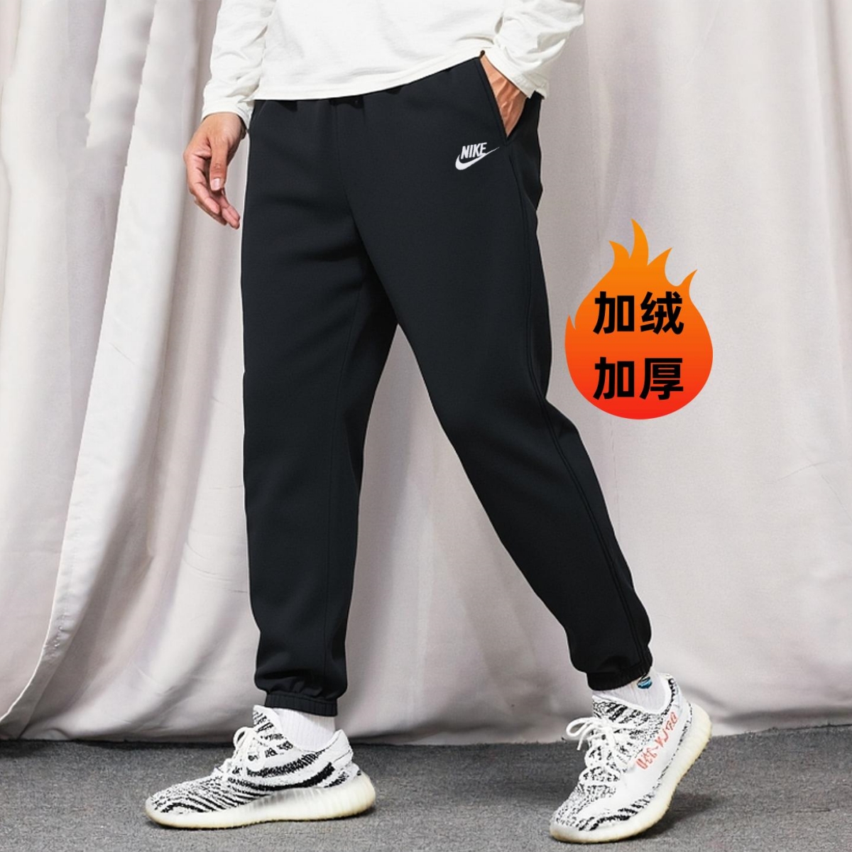 耐克官方正品男子运动长裤小脚裤