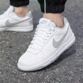休闲鞋 NIKE耐克板鞋 COURT低帮运动鞋 灰白色空军一号简版 男鞋 新款