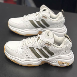 老爹鞋 阿迪达斯男鞋 男士 低帮防滑休闲鞋 HQ1827 透气皮面运动鞋