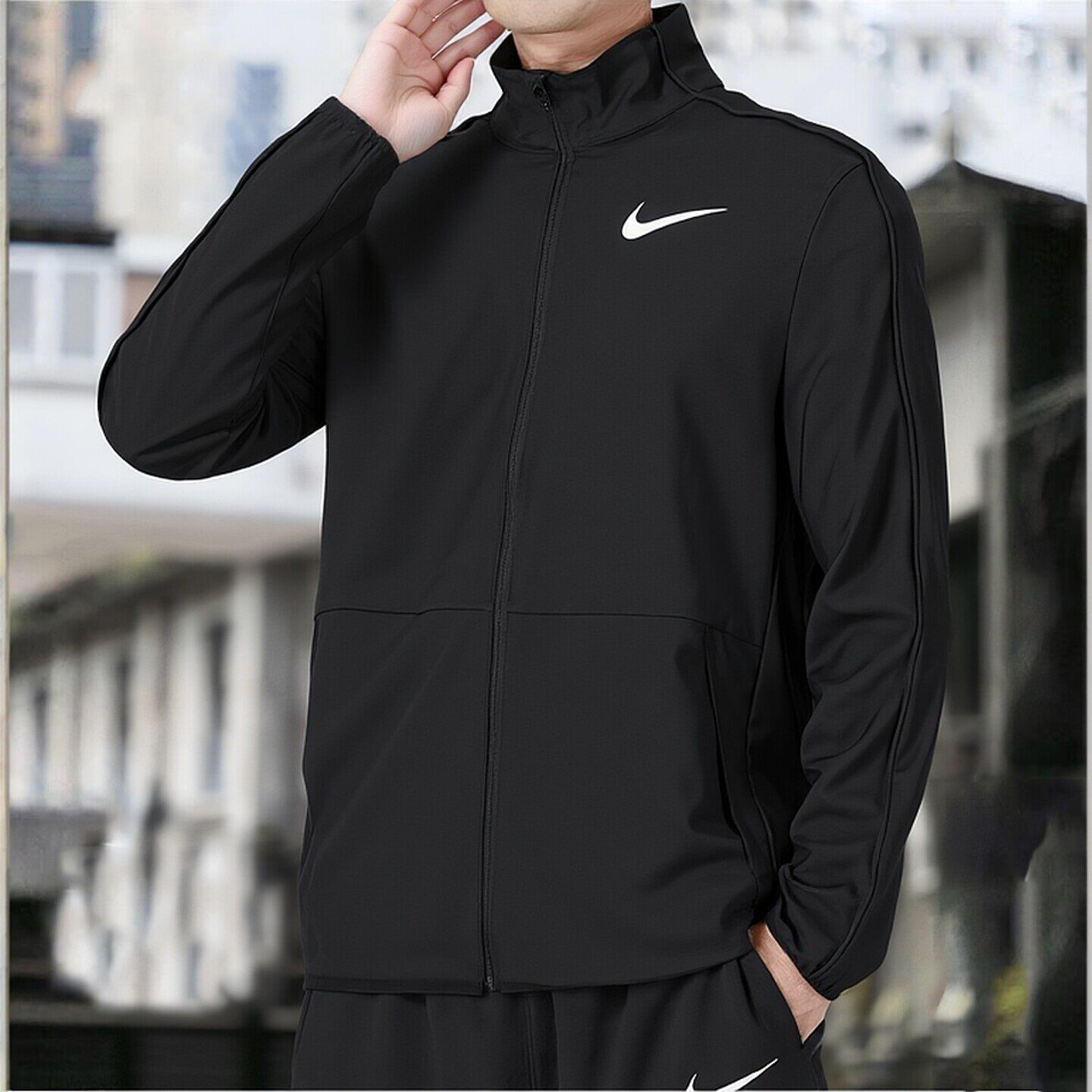 NIKE耐克正品外套男款2026新款梭织薄款运动服立领卫衣夹克DM6620 - 实物图